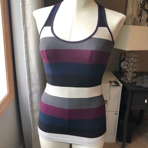 Lululemon tank stripes  Sz S/M